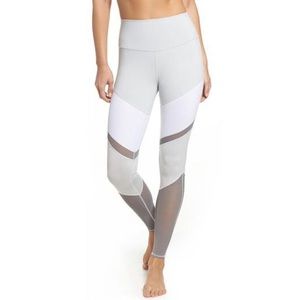 NWOT Alo Yoga High Waist Bicolor Mesh Legging